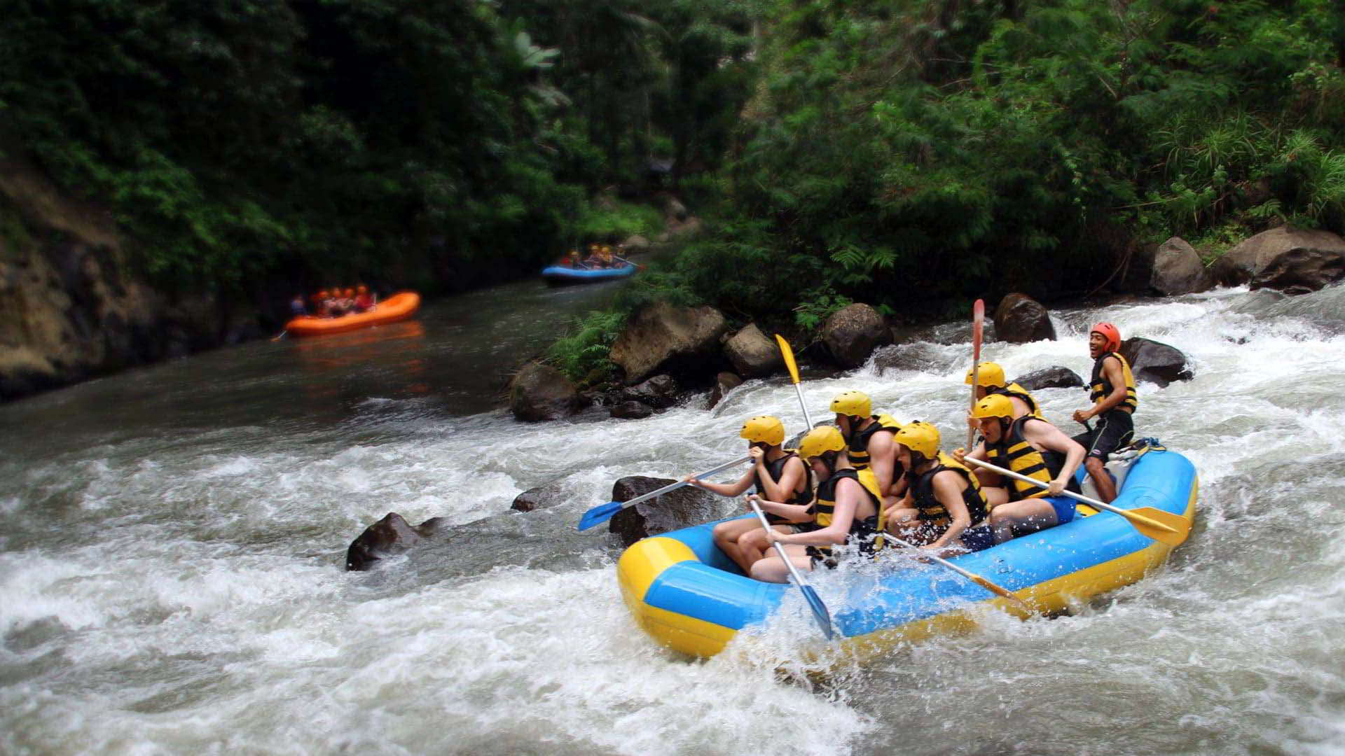 Ayung Rafting And Kintamani Tour